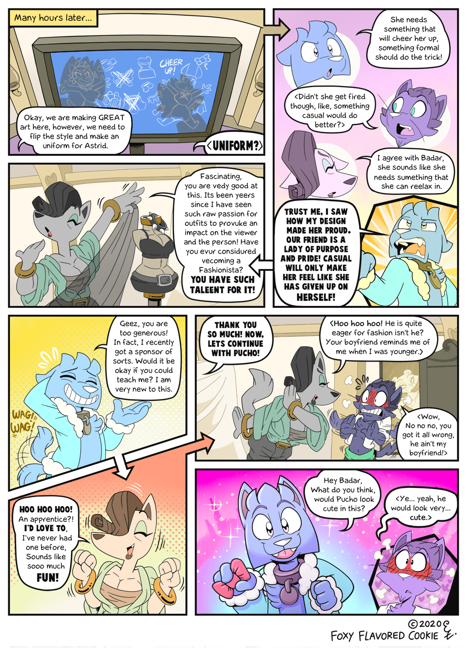 Comic 677 – Blue Prestigious