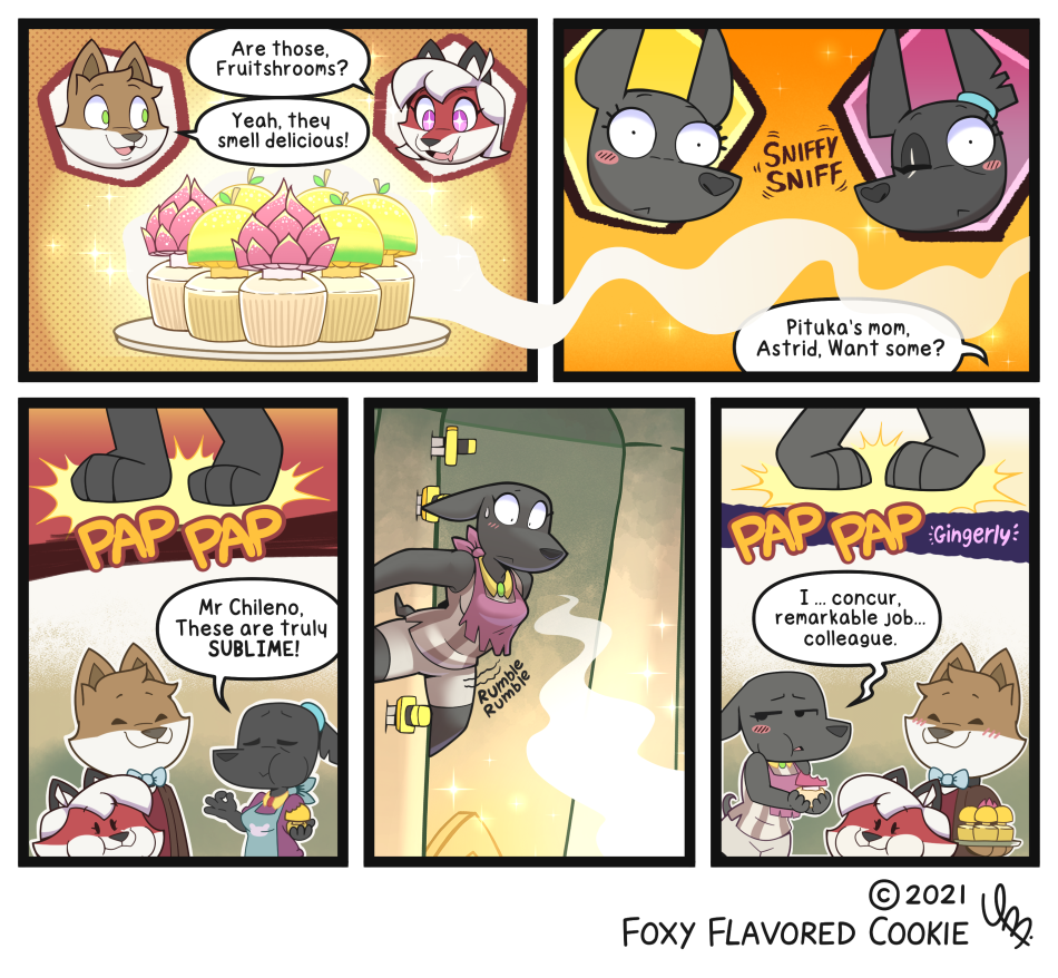 Comic 748 – Muffin and Diplomacy Comic 748 – Muffin and Diplomacy