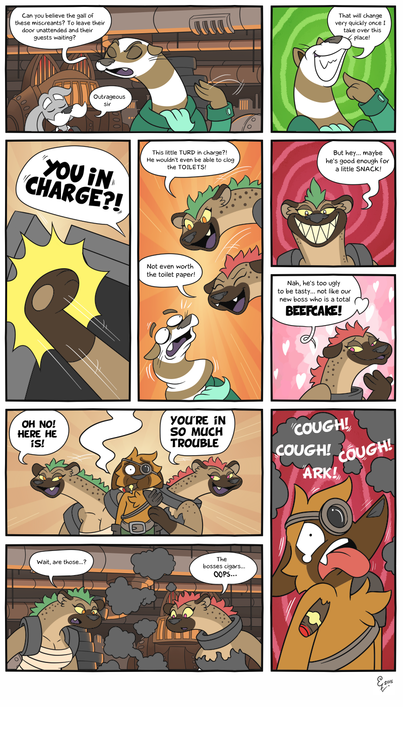 Comic 341 – No smoking indoors Comic 341 – No smoking indoors