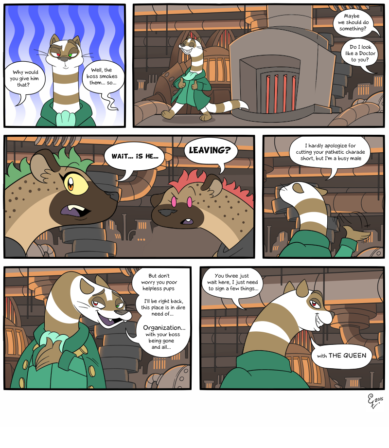 Comic 342 – Hyenas are tough, not clever Comic 342 – Hyenas are tough, not clever