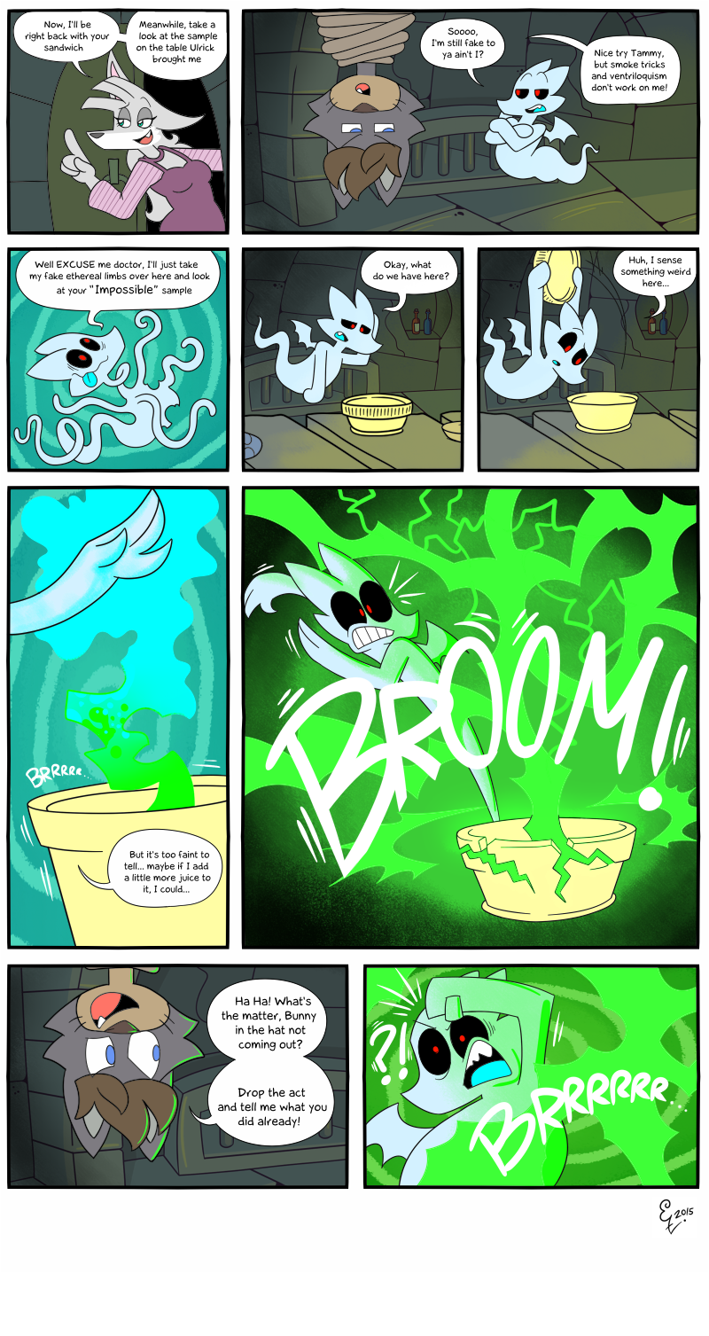 Comic 347 – Does it look like strings to you? Comic 347 – Does it look like strings to you?