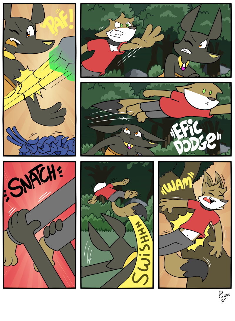 Comic 354 – Epic dodge Comic 354 – Epic dodge