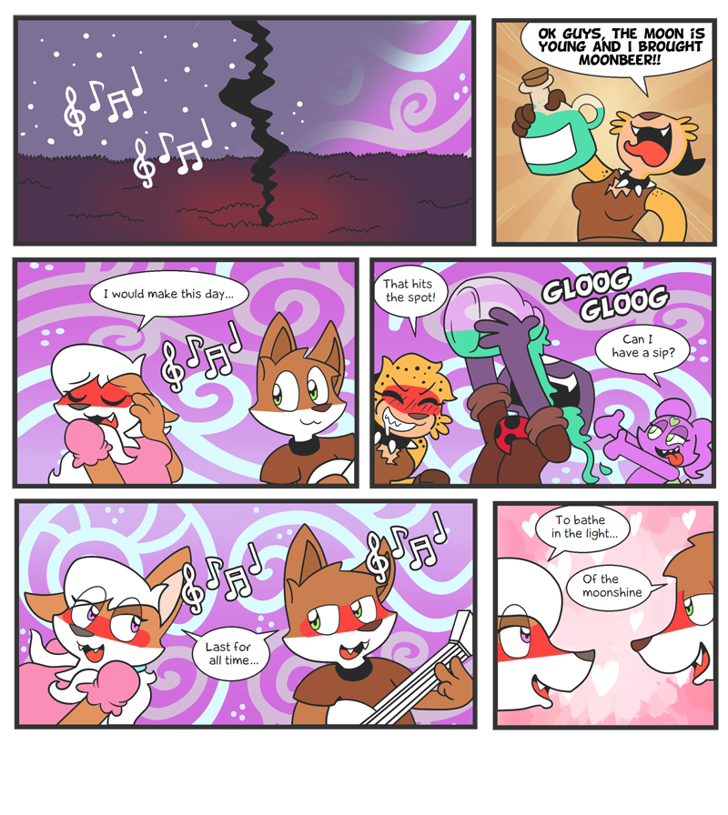 Comic 229 – A toast to the moon Comic 229 – A toast to the moon