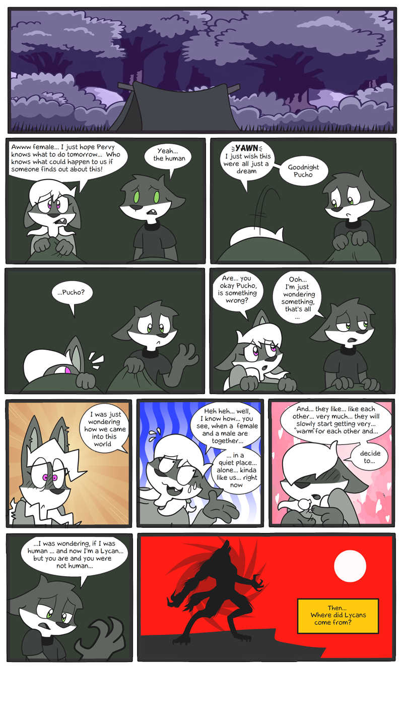 Comic 236 – Where do Lycans come from