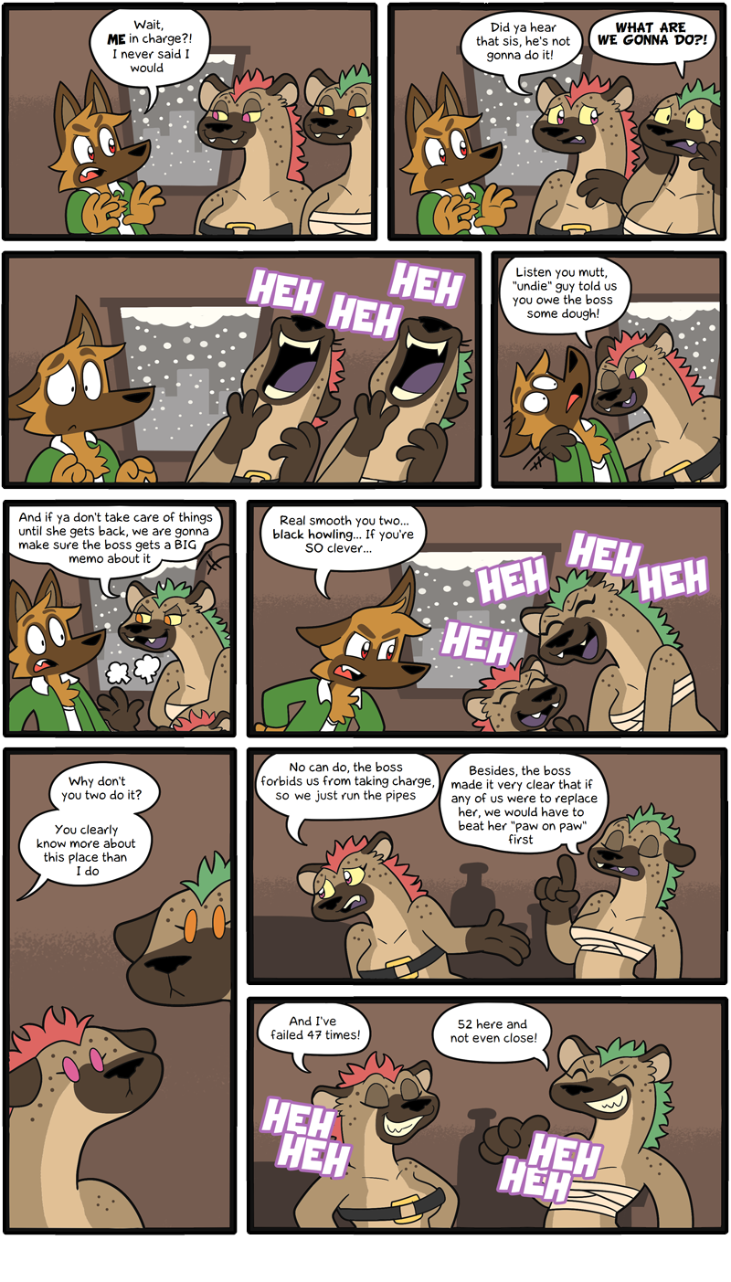 Comic 288 – Black Howling Comic 288 – Black Howling