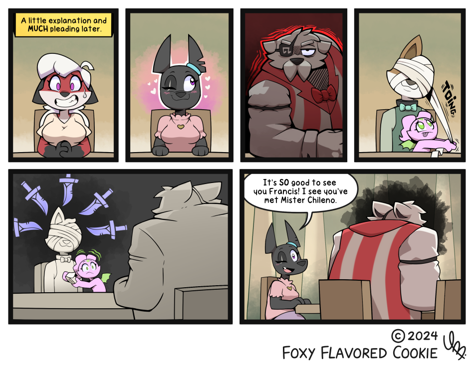 Comic 841 – Inlaws In front Comic 841 – Inlaws In front