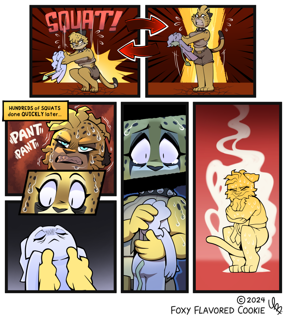 Comic 857 – Push Warm Up Comic 857 – Push Warm Up