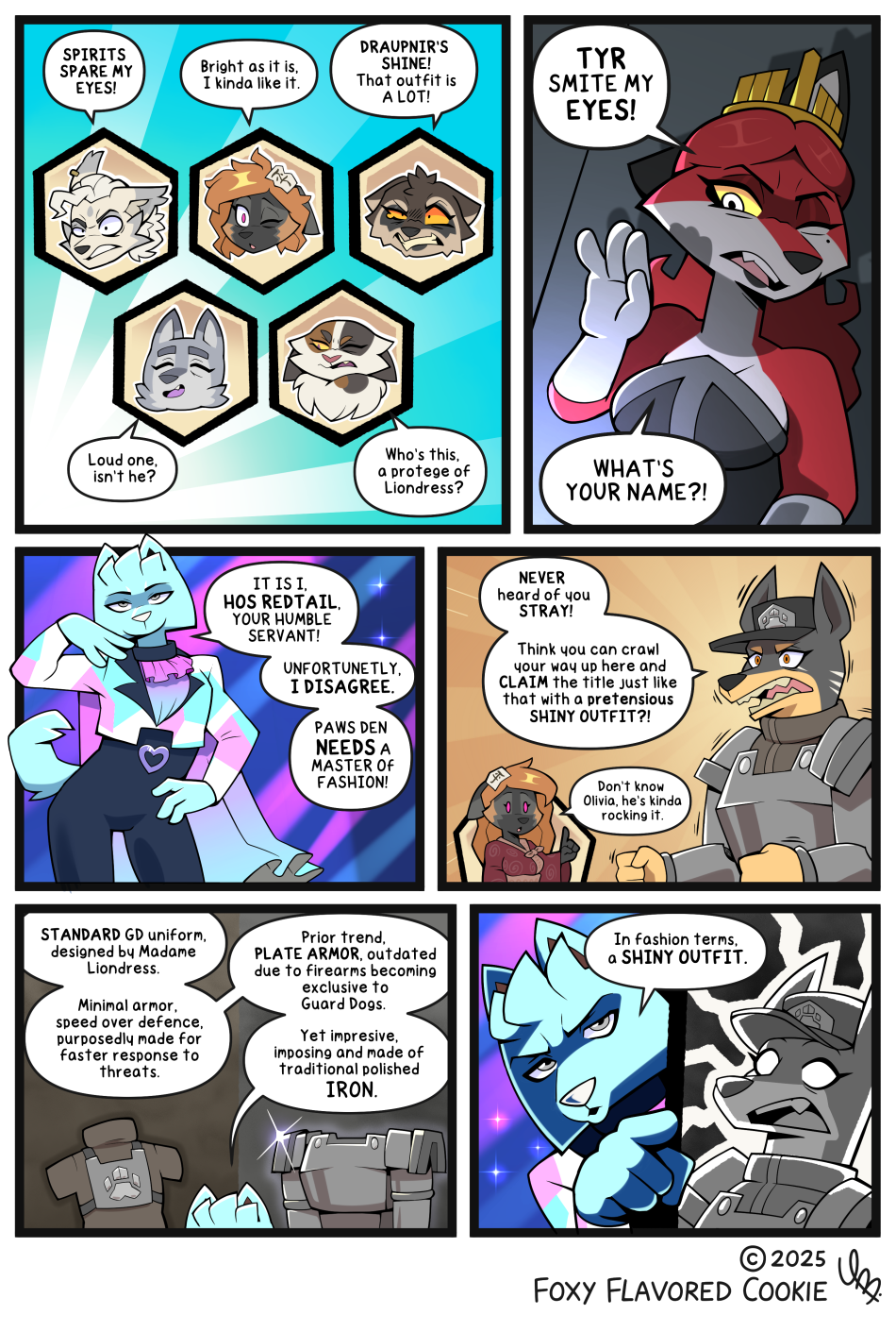 Comic 901 – Shiny outfits