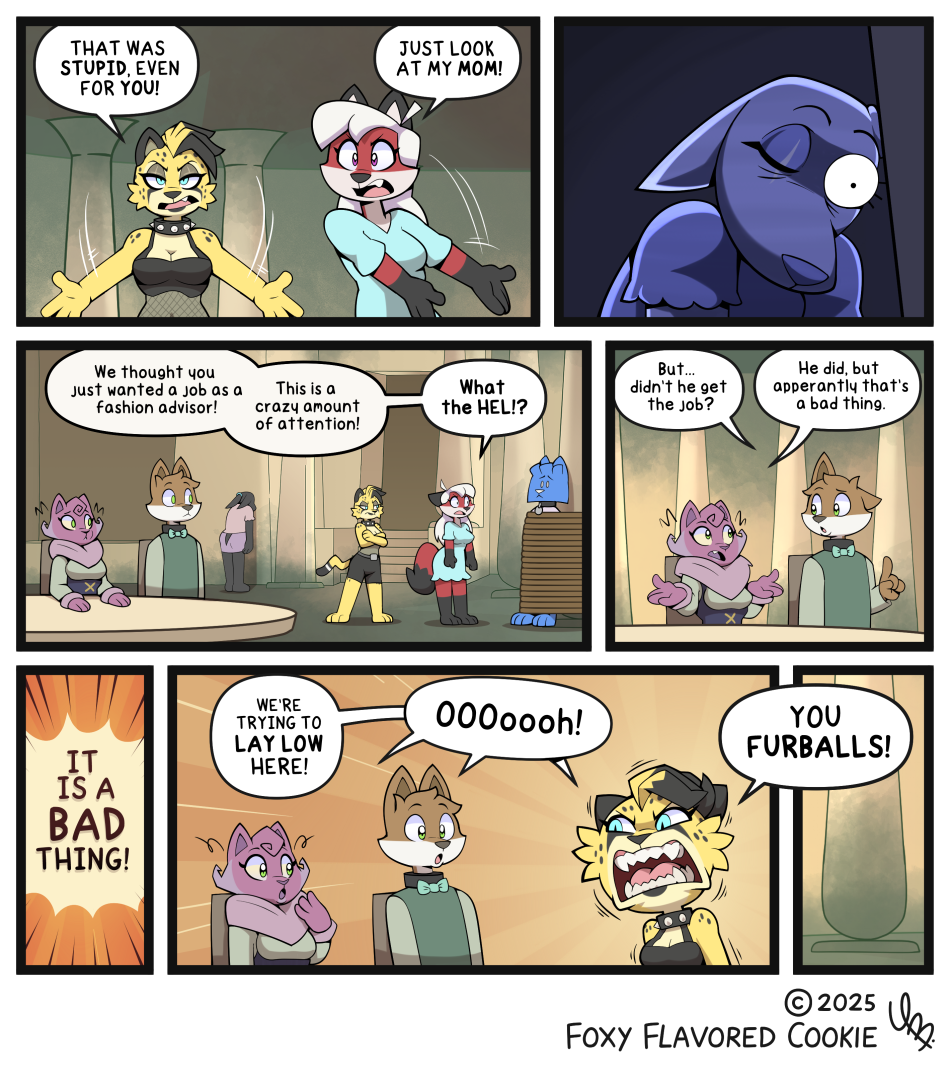 Comic 914 – Vandal on ties