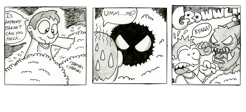 Comic 003 – Peek a boo
