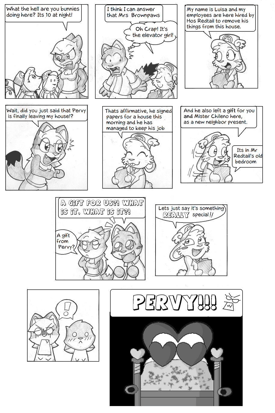 Comic 045 – A lovely welcome Comic 045 – A lovely welcome