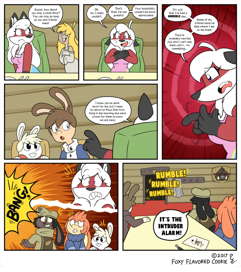 Comic 525 – Unwelcome occurense Comic 525 – Unwelcome occurense