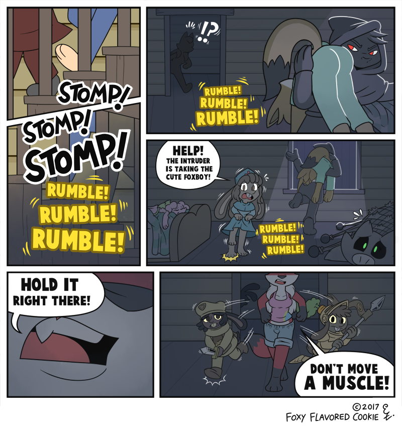 Comic 526 – Don’t move a muscle Comic 526 – Don’t move a muscle
