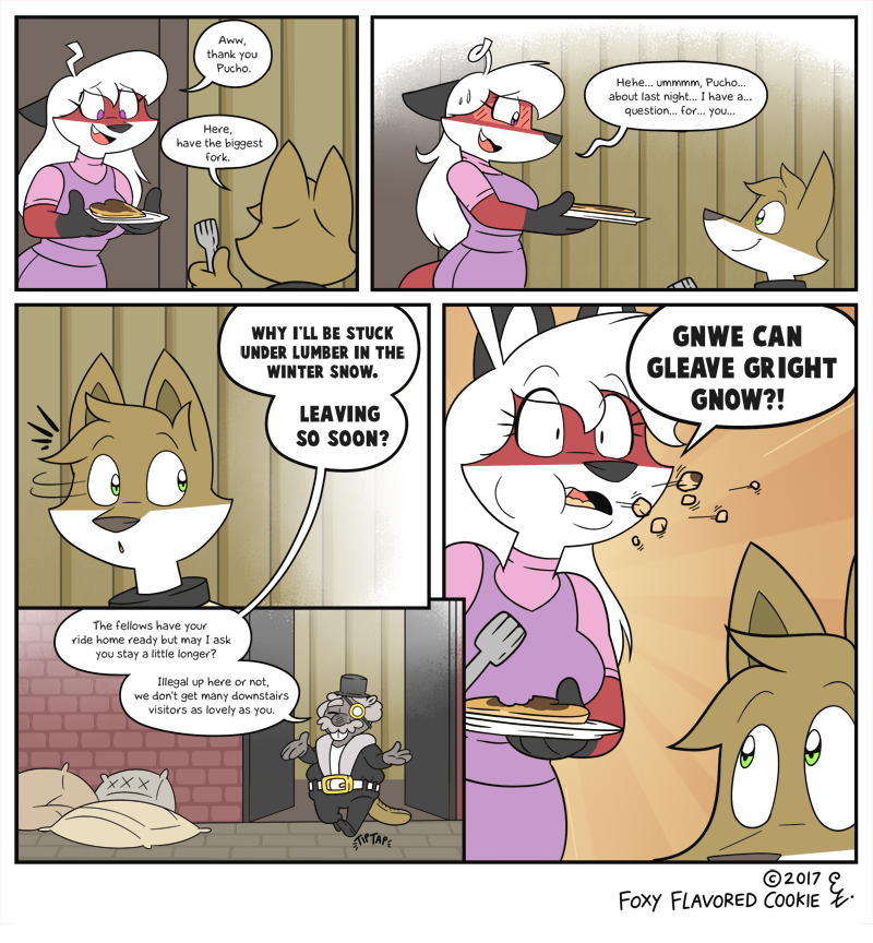 Comic 558 – Leaving too soon Comic 558 – Leaving too soon