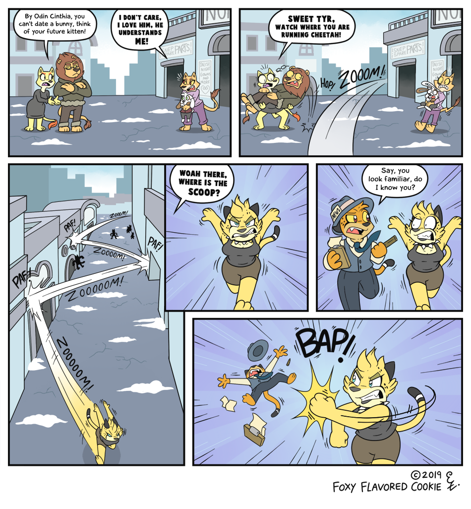 Comic 616 – Speedster Stroll Comic 616 – Speedster Stroll