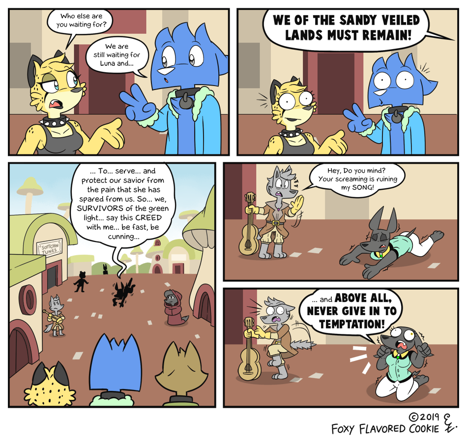 Comic 621 – Screaming devotee Comic 621 – Screaming devotee