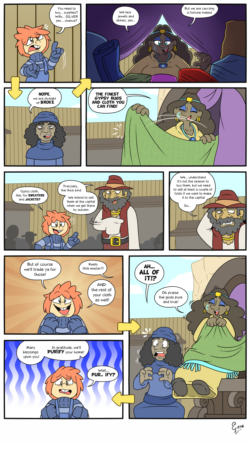 Comic 412 – Blessings of purification Comic 412 – Blessings of purification