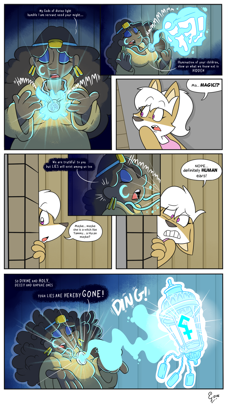 Comic 417 – The White Lamp Comic 417 – The White Lamp