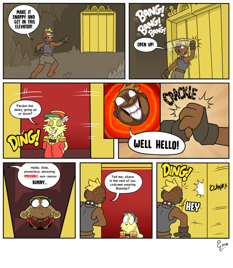 Comic 462 – Ding down Comic 462 – Ding down