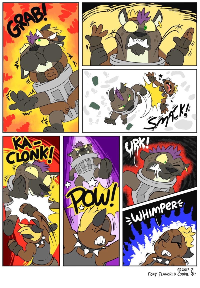 Comic 476 – Brawl and pow Comic 476 – Brawl and pow