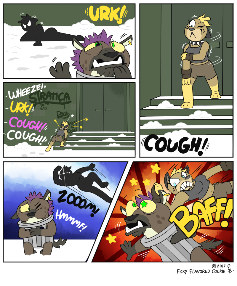 Comic 482 – Elbow smash Comic 482 – Elbow smash