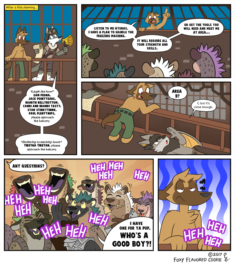 Comic 516 – Casual hyena