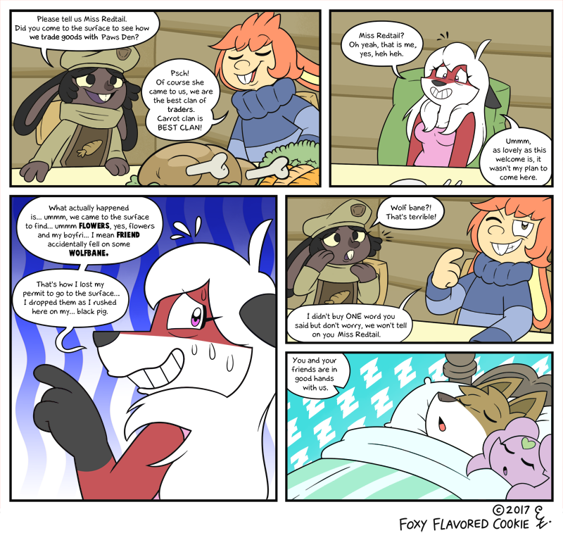 Comic 524 – Redtail lady Comic 524 – Redtail lady