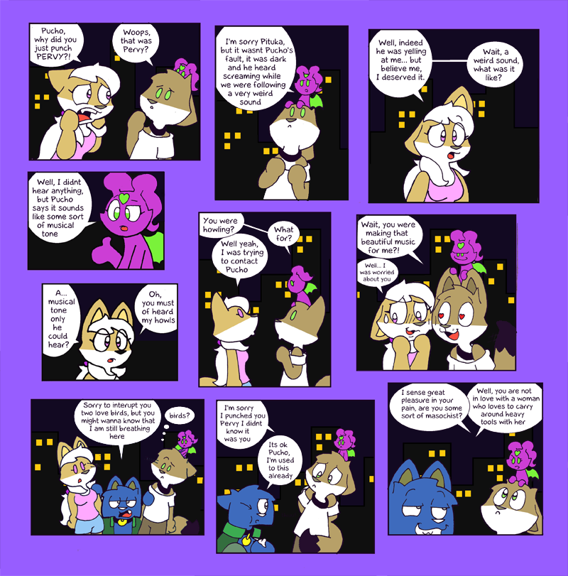 Comic 117 – Howl for me Comic 117 – Howl for me