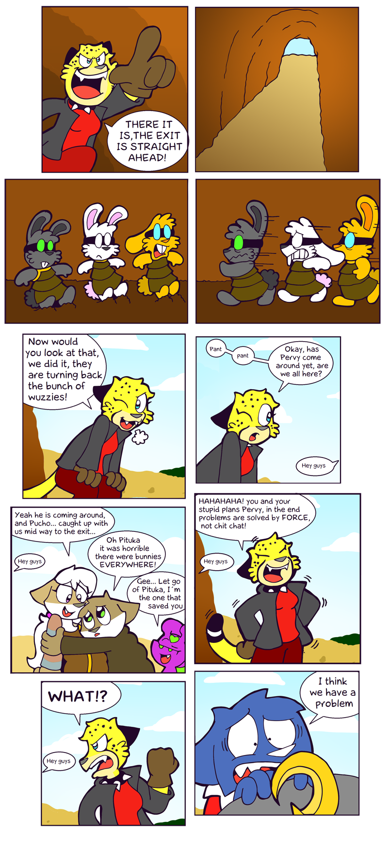 Comic 144 – I think we have a problem Comic 144 – I think we have a problem