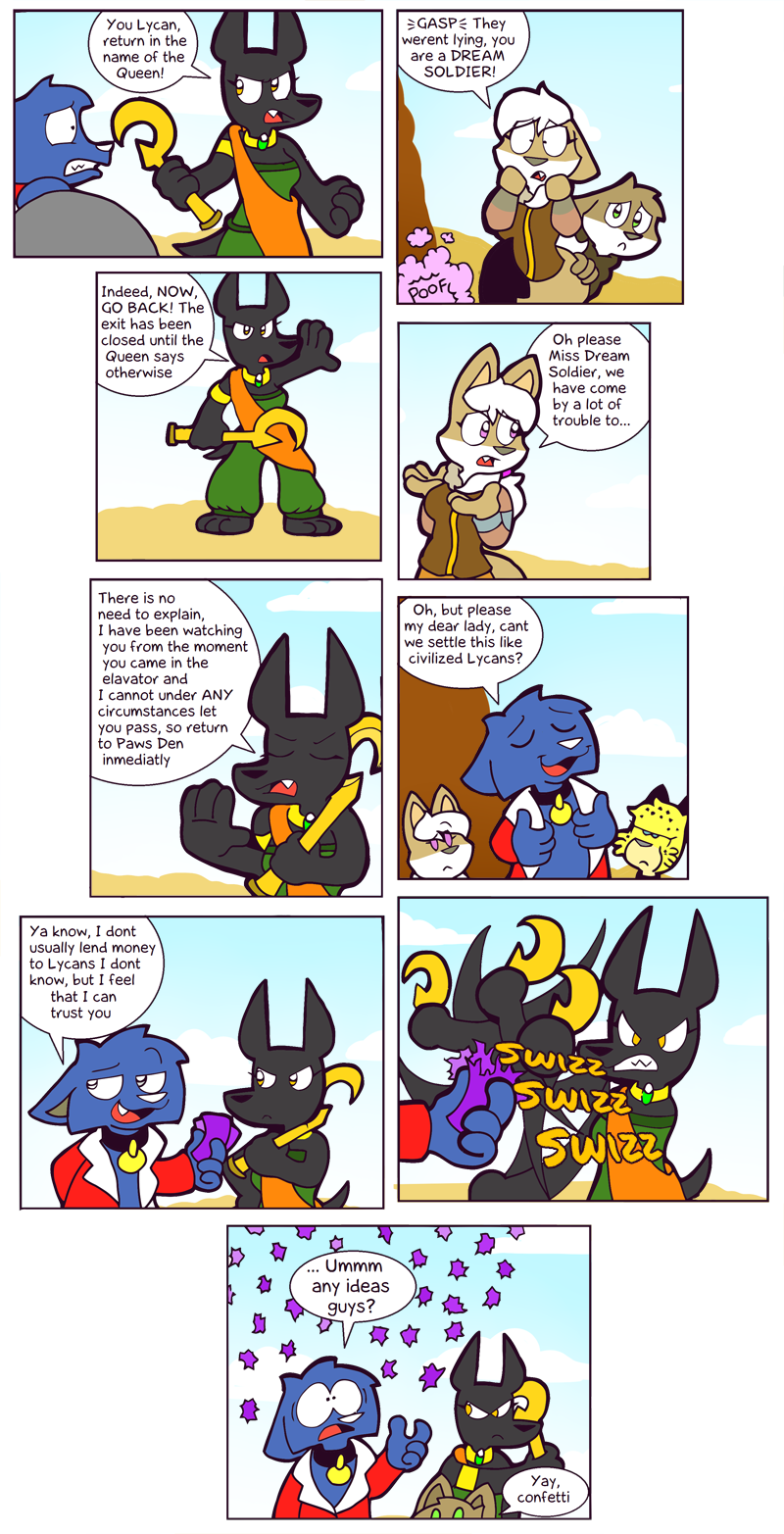 Comic 145 – You shall not PASS Comic 145 – You shall not PASS