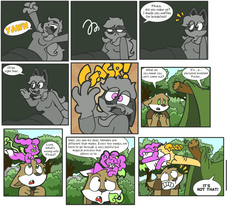 Comic 189 – A secret in the dark Comic 189 – A secret in the dark