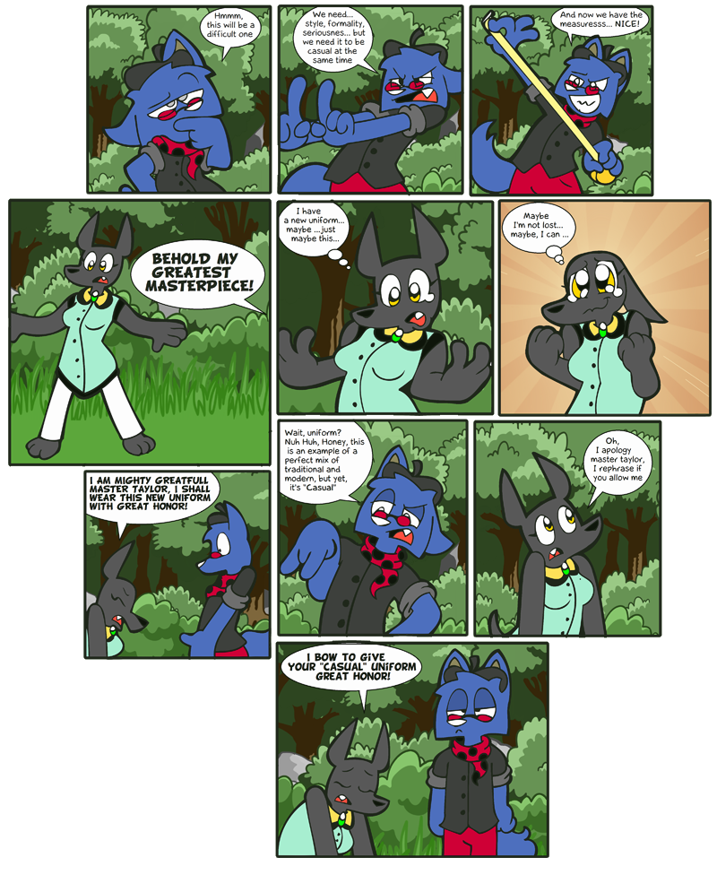 Comic 191 – “Casual” honor Comic 191 – “Casual” honor