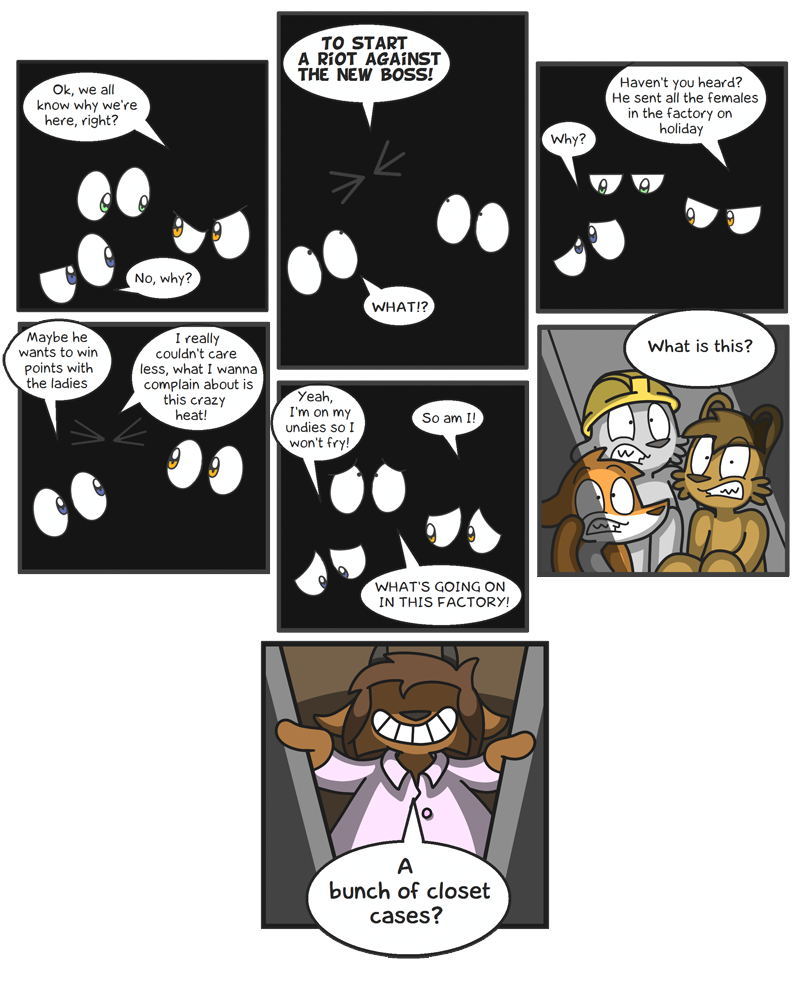 Comic 199 – Closet cases Comic 199 – Closet cases