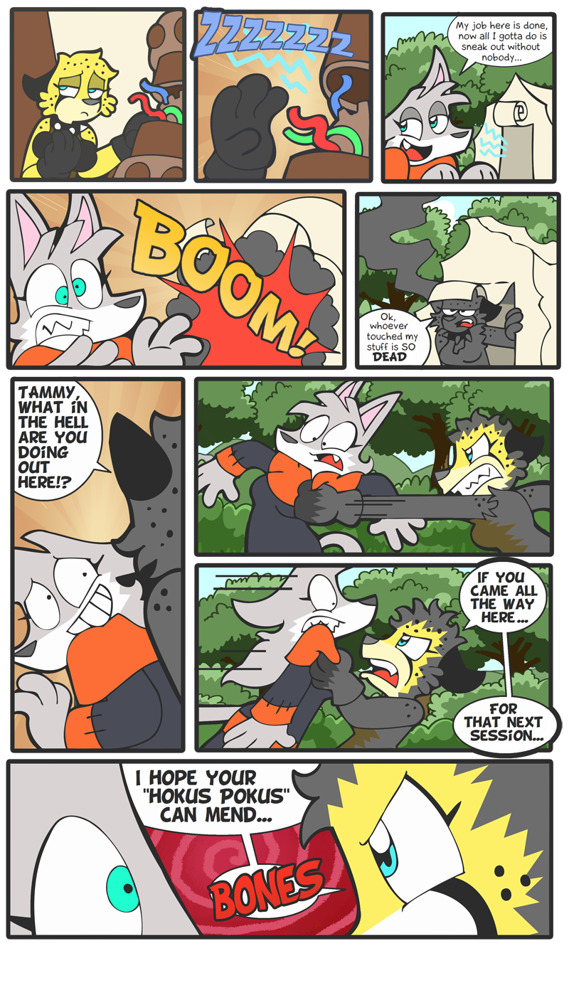 Comic 203 – First aid on bones Comic 203 – First aid on bones
