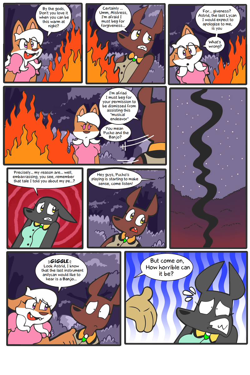 Comic 223 – Please no music Comic 223 – Please no music