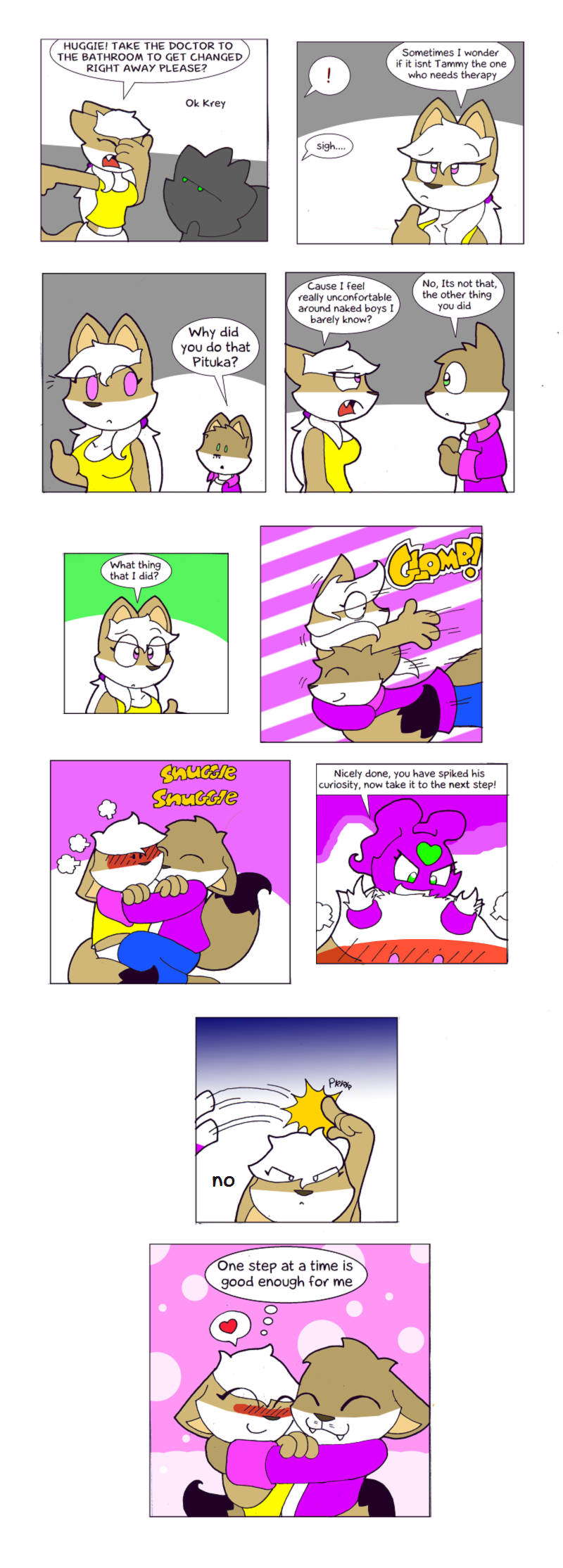 Comic 074 – One step at a time is enough