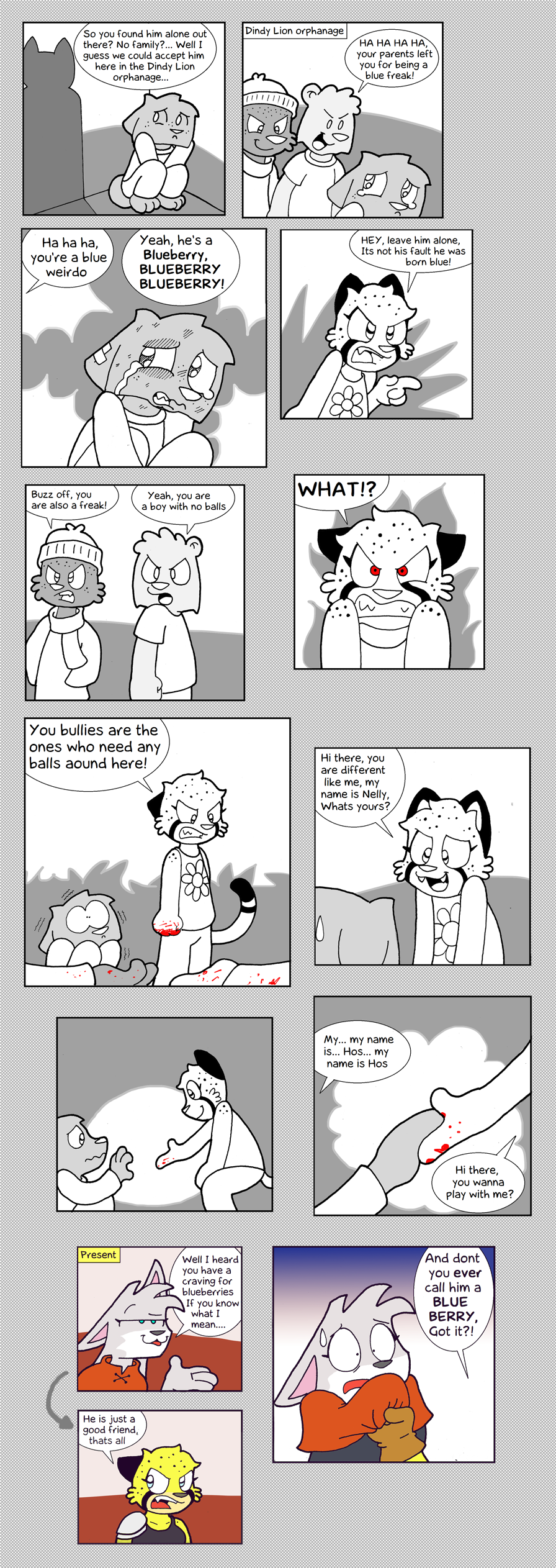 Comic 099 – Blueberry – Foxy Flavored Cookie